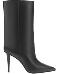 POTAMY - Leather Heeled Ankle Boots - Lyst