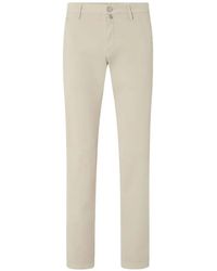 Jacob Cohen - Bobby Slim-Fit Trousers - Lyst