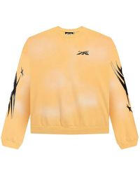 HELLSTAR - Jersey Con Llamas Estampadas - Lyst