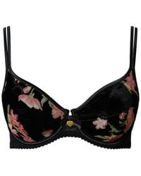 Twinset - Soutien-Gorge En Velours - Lyst