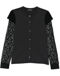 Our Legacy - Heat Cardigan Mit Spitze - Lyst