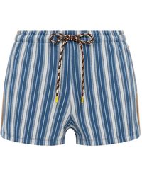 The Upside - Palmas Helena Striped Shorts - Lyst