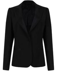 Tonello - Peak-Lapel Single-Button Blazer - Lyst
