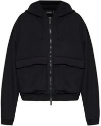 DSquared² - Hooded Ribbed Jacket - Lyst