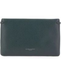 Gianni Chiarini - Hermy Hammered-Leather Clutch Bag - Lyst