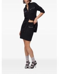 Liu Jo - Knit Mini Skirt - Lyst