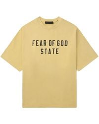 Fear Of God - Camiseta con logo estampado - Lyst