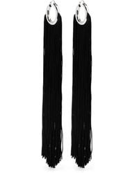 Jil Sander - Pendientes Con Flecos - Lyst