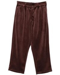Y-3 - Velvet Drawstring Track Pants - Lyst