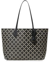 By Malene Birger - Abigail Geometric-Pattern Tote Bag - Lyst