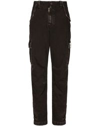 Dolce & Gabbana - Pantalon en coton à poches cargo - Lyst