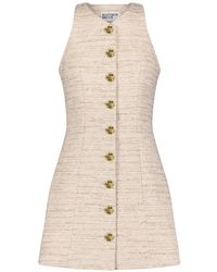 Matthew Bruch - Tweed Mini Dress - Lyst