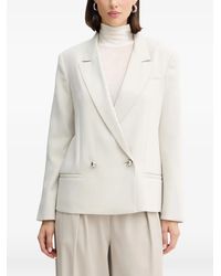 ARMANI EXCHANGE - Double-Breasted Blazer - Lyst