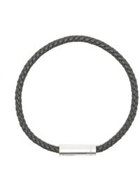 Le Gramme - Braided Leather Bracelet - Lyst