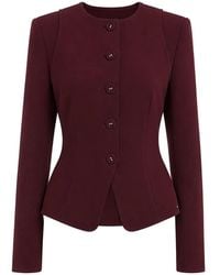 Nissa - Single-Breasted Fitted Blazer - Lyst