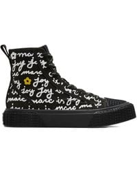 Marc Jacobs 'The Sticker Charm Platform High Top' Sneakers
