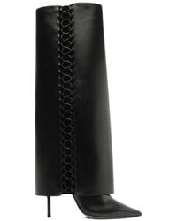Alexandre Birman - Holly Lace-Up Leather Boots - Lyst