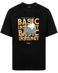 Throwback. - Basic Instinct-print Cotton T-shirt - Lyst