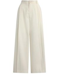 Ralph Lauren - Myrtle Pleated Trousers - Lyst
