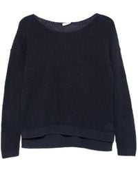 Akris Punto - Pull En Maille Ajourée À Col Bateau - Lyst
