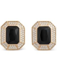 Self-Portrait - Crystal Encrusted Earrings - Lyst