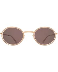 Mykita - Lunettes De Soleil Berthold À Monture Ronde - Lyst