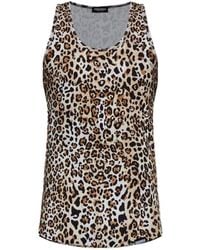 DSquared² - Leopard Print Vest - Lyst