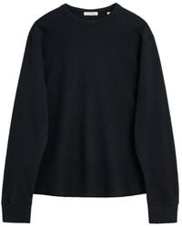 sunflower - Waffle-Knit Long-Sleeve Sweater - Lyst
