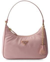 Prada - Mini Re-Edition 2005 Re-Nylon And Saffiano Bag - Lyst