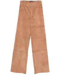 Arma - Panelled Suede Trousers - Lyst