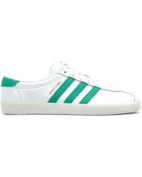 adidas - スリーストライプ レザースニーカー - Lyst