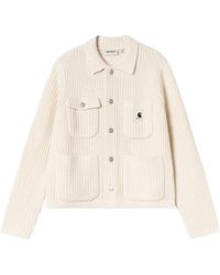 Carhartt - Michigan Ribbed-Knit Cardigan - Lyst