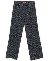 Missoni - Zigzag-Knit Palazzo Pants - Lyst