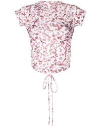 Isabel Marant - Juvia Printed Top - Lyst