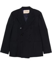 Valentino Garavani - Double-Breasted Peak-Lapel Jacket - Lyst