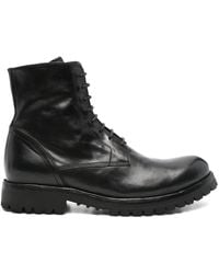 Officine Creative - Ikonic 001 Lace-Up Zip Boots - Lyst