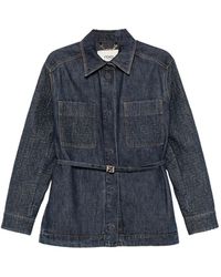 Fendi - Dark Denim Go-To Jacket - Lyst