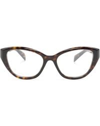 Prada - Cat-Eye Frame Glasses - Lyst