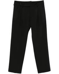 Hōsio - Pleated Straight-Leg Trousers - Lyst