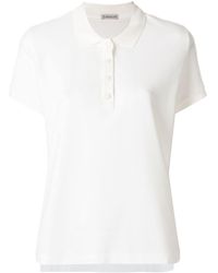 Moncler Polo classique - Blanc
