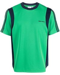 adidas - Camiseta con cuello redondo de x Wales Bonner - Lyst