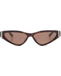 McQueen - Geometric-Frame Sunglasses - Lyst