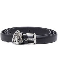 DIESEL - B-charm-loop Leather Belt - Lyst