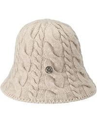 Maison Michel - Clem Cable-Knit Beanie Hat - Lyst