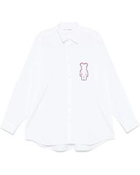 Comme des Garçons - X Medicom Toy ロゴプリント シャツ - Lyst