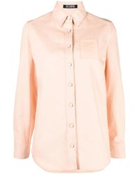 Raf Simons - Logo-Patch Long-Sleeve Shirt - Lyst