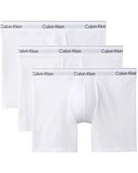 Calvin Klein - Pack de tres bóxeres con logo en la cinturilla - Lyst