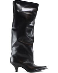 Notabene - 60Mm Yolanda Pointed Leather Boots - Lyst