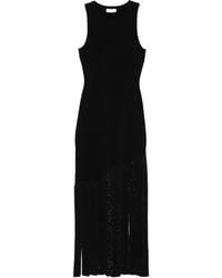 Sandro - Abito Lungo Con Decorazione - Lyst