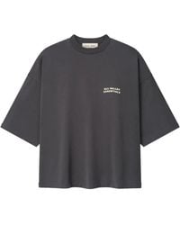 Fear Of God - Merch Tee Logo-Print Drop-Shoulder T-Shirt - Lyst